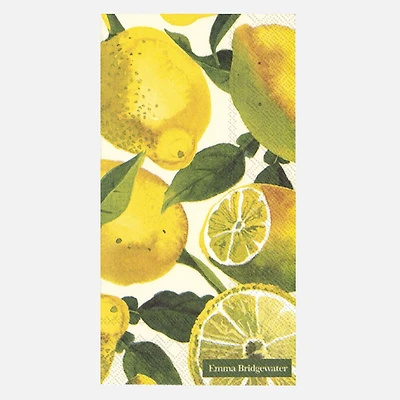 IHR Serviettes de table, paquet de 16 - Citrons