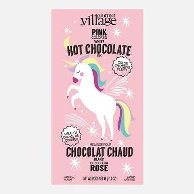 Gourmet Village Mini chocolat chaud - Licorne rose