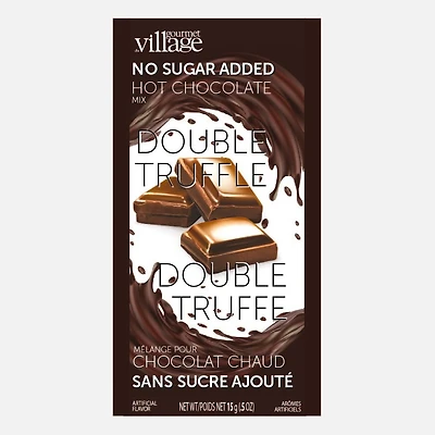 Mini chocolat chaud sans sucre ajouté - Double Truffe