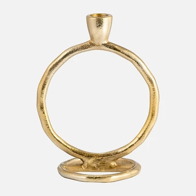 Round Ring Tapered Candle Holder, 8