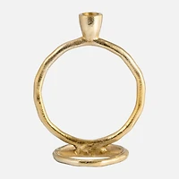 Round Ring Tapered Candle Holder, 8