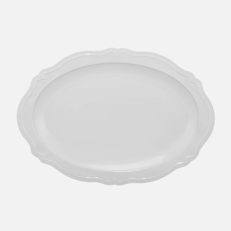 Casa Domani Florence Platter - White, 35cm