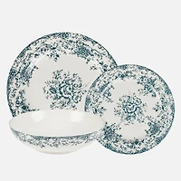 Casa Domani Rosetta Dinner Set, 12 pieces