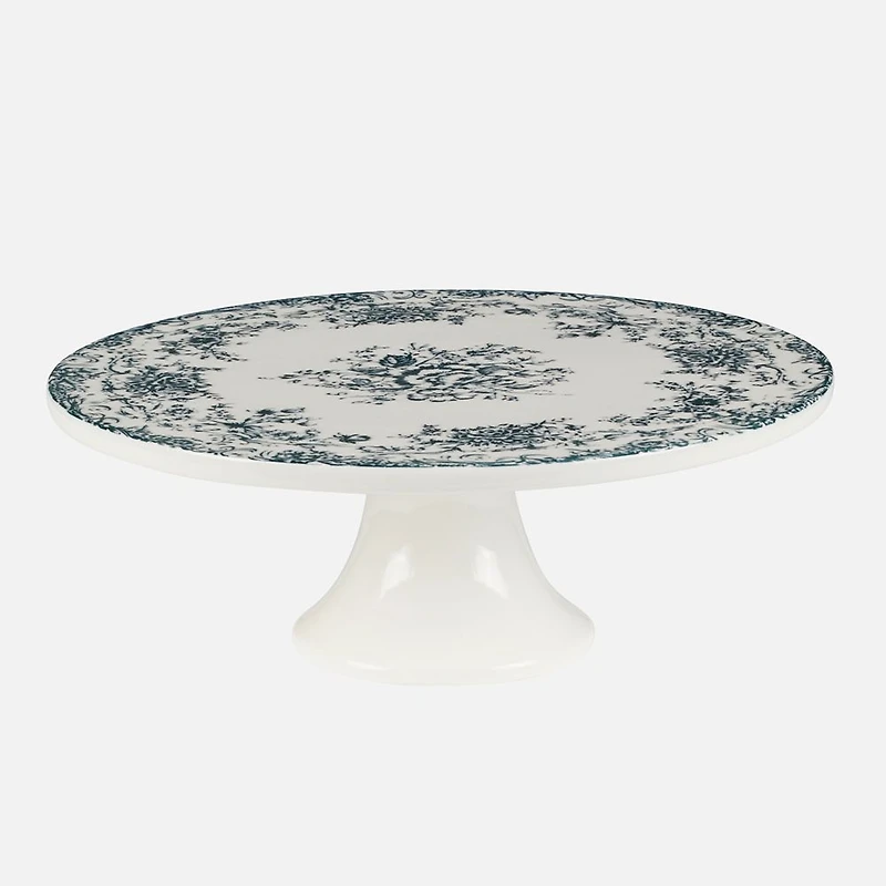 Casa Domani Rosetta Cake Stand - Blue
