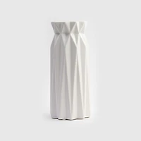 Origami Ceramic Vase 7.25