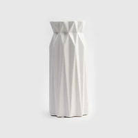 Origami Ceramic Vase 7.25