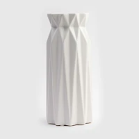 Origami Ceramic Vase 9.25