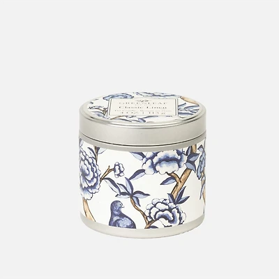 Classic Linen Tin Candle
