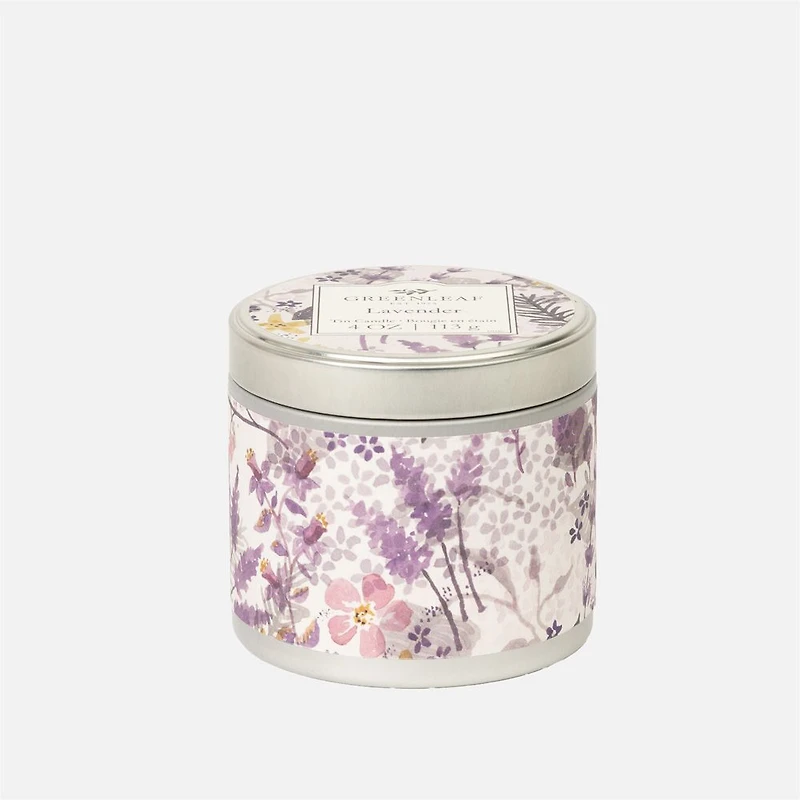 Tin Candle - Lavender