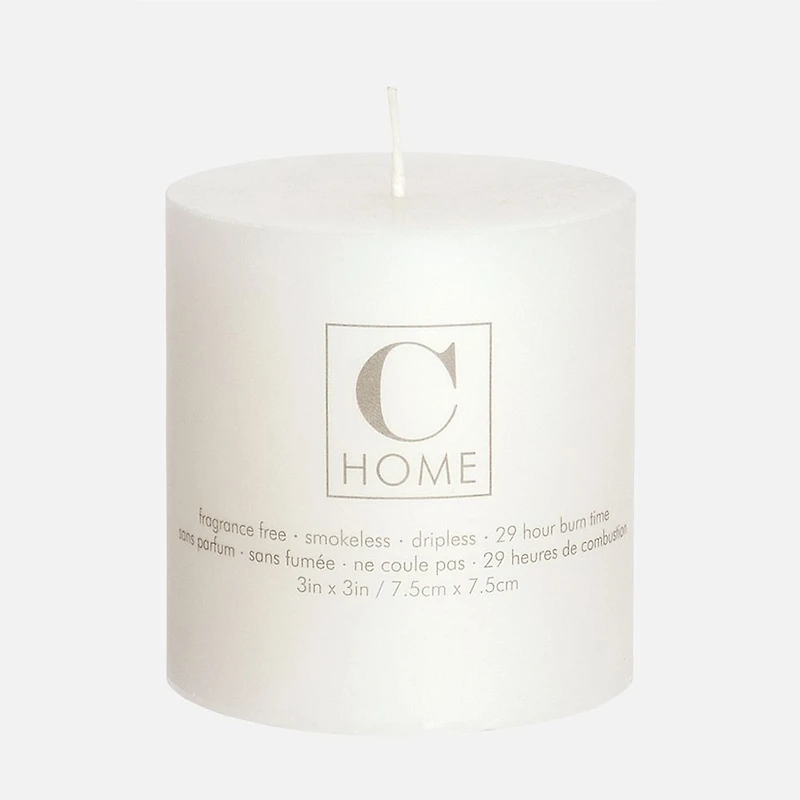 Pillar Candle Ivory
