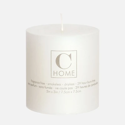 Pillar Candle Ivory