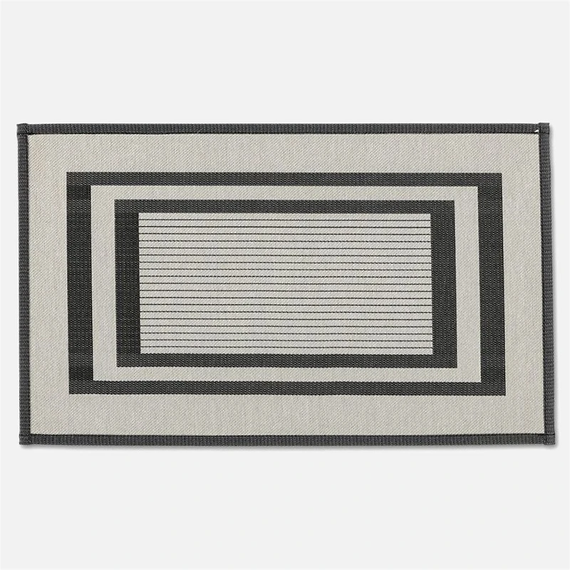 Casita Accent Rug, 18" x 48" - Black