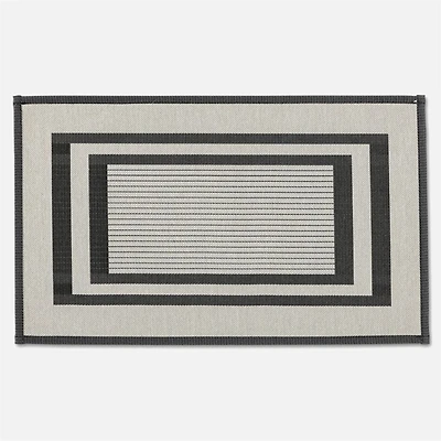 Casita Accent Rug, 18" x 48" - Black