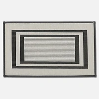 Casita Accent Rug, 18" x 48" - Black