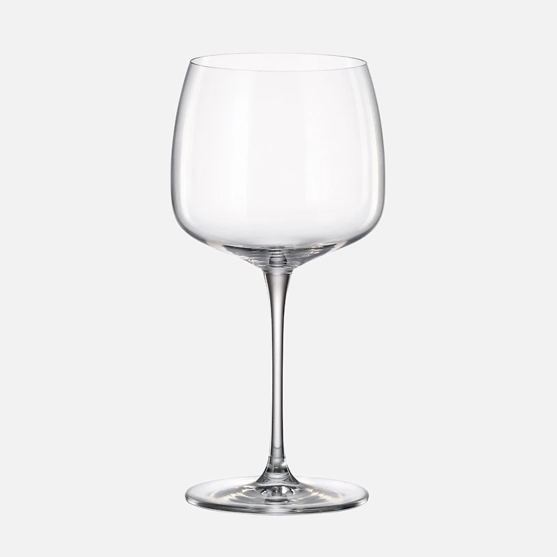 Crystal Bohemia Anas Verres à vin rouge, ensemble de 6
