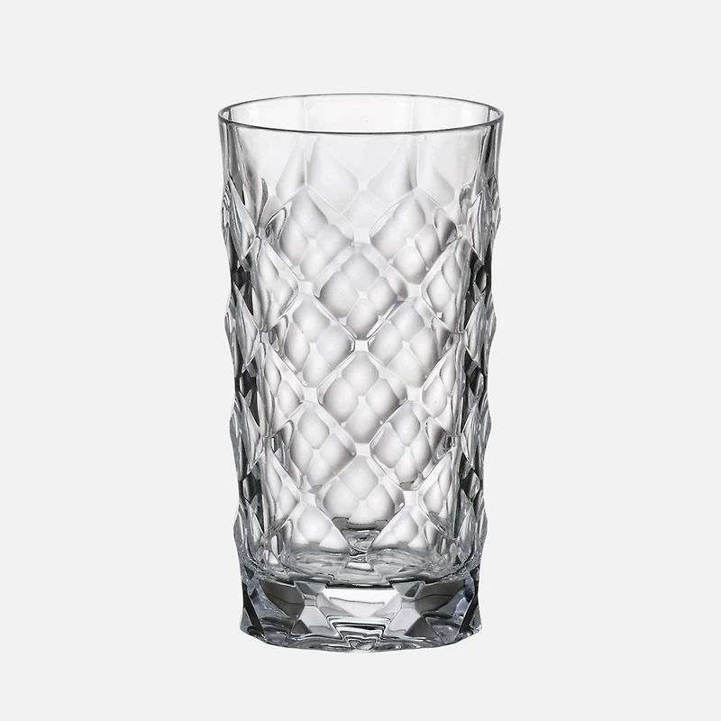 Crystal Bohemia Tiny Highball Glasses, Set of 4