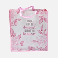 Tote Bag Pink Flower
