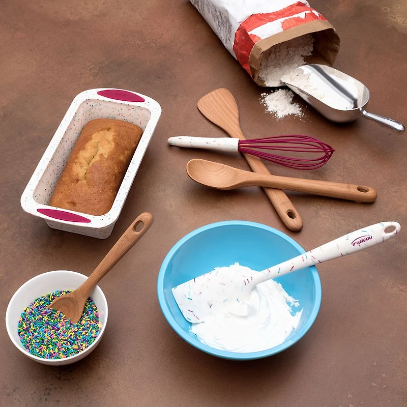 Trudeau Confetti Silicone Whisk