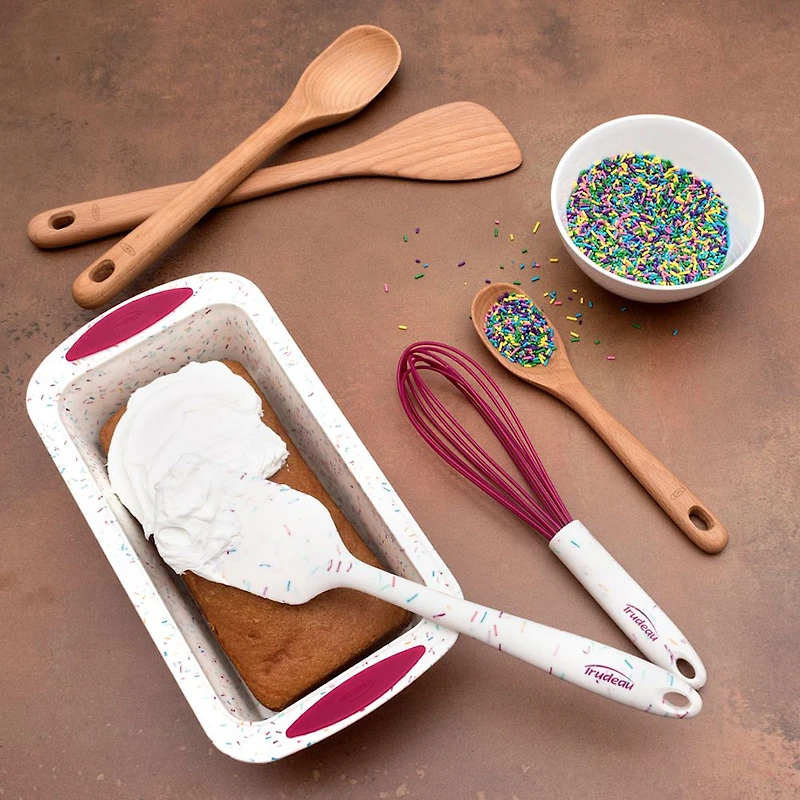 Trudeau Confetti Silicone Whisk