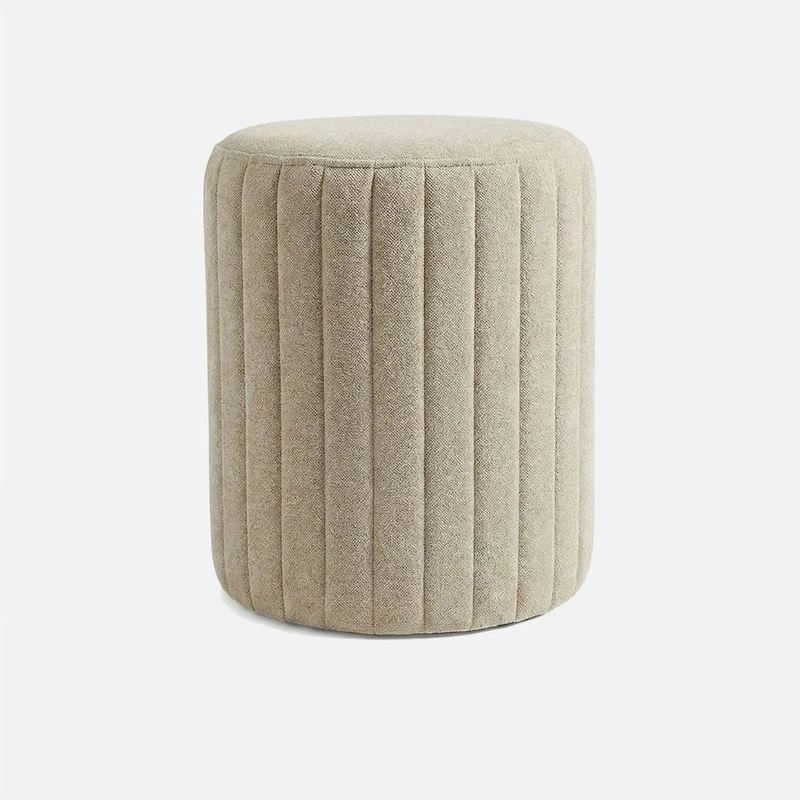 Channel Ottoman - Beige