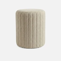 Channel Ottoman - Beige