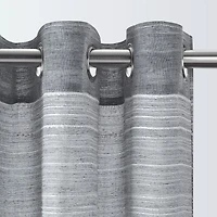 Rideau à œillets semi-transparent « Cliff »