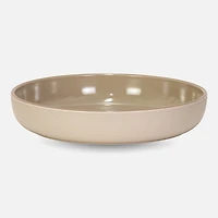 Brilliant Club Pasta Plate, 21 cm - Taupe
