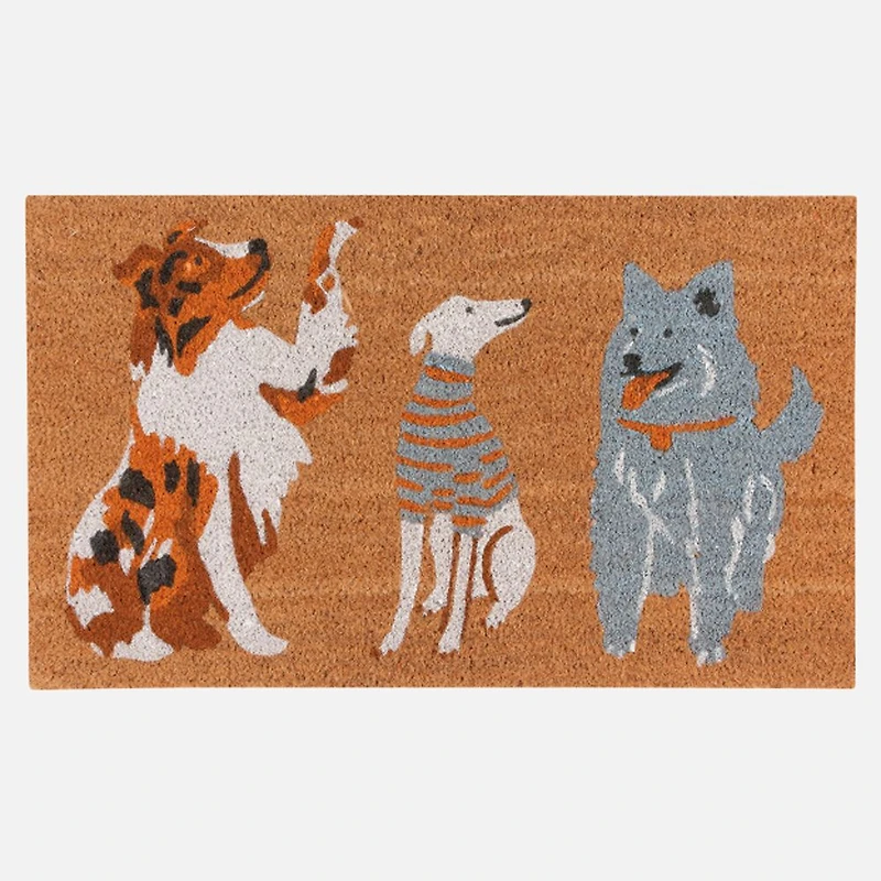Puppos Paillasson en fibre de coco