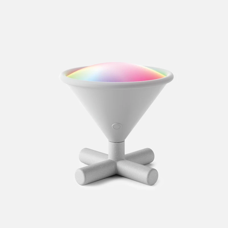 Lampe de table en forme de Martini Cono    Gris