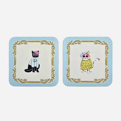 Cool Cats Coasters