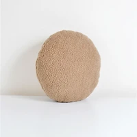 Round Pillow - Brown
