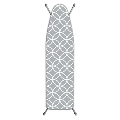 Deluxe Extra-Thick Ironing Board Cover-Pad - Grey
