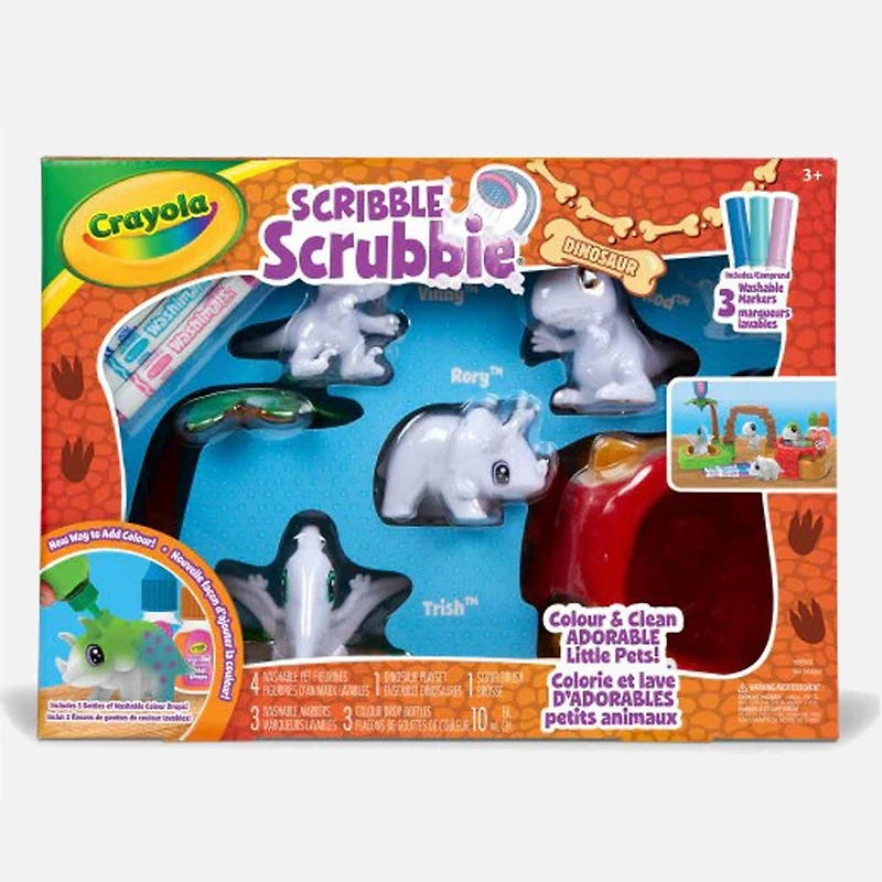 Crayola Scribble Dinosaur Set