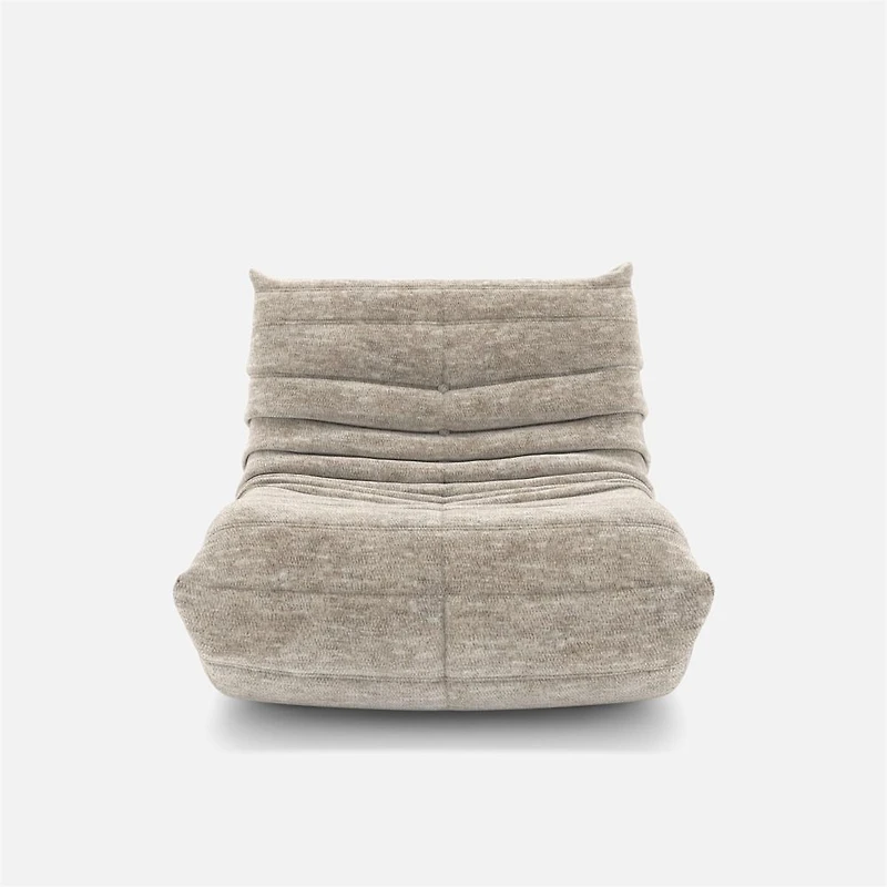 Armless Chair - Beige