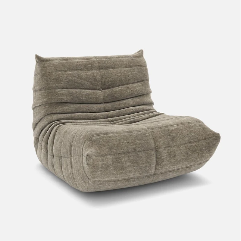 Kendall Armless Chair - Taupe