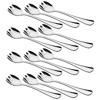 Set of 12 Madison Salad Serving Forks by Maxwell & Williams