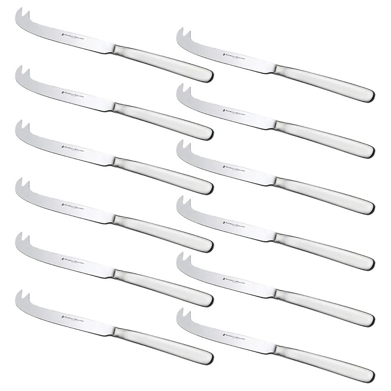 Set of 12 Madison Cheese Knives by Maxwell & Williams