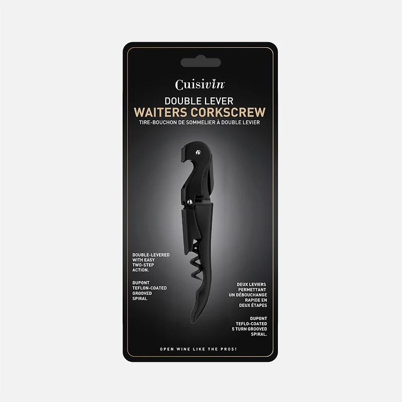 Cuisivin Double-Lever Corkscrew