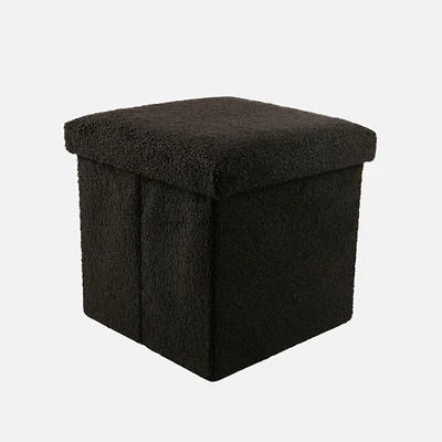 Pouf de rangement 3 en 1 - Noir