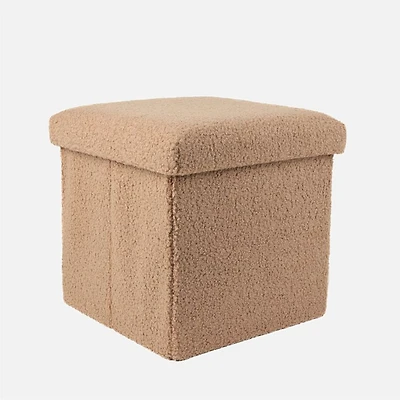 Pouf de rangement 3 en 1 - Taupe