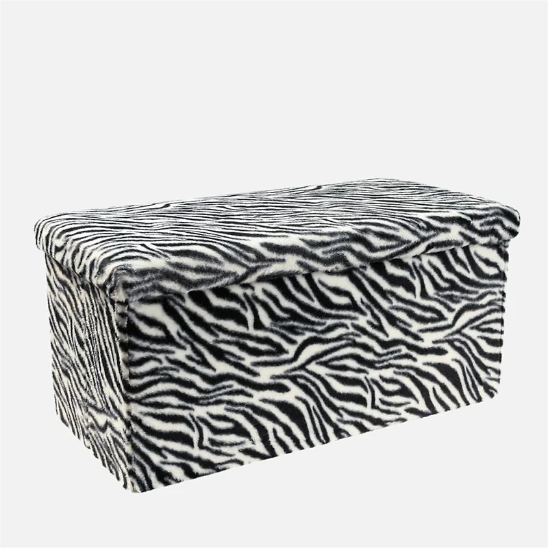 Pouf Cube Zebra