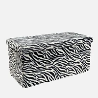 Pouf Cube Zebra