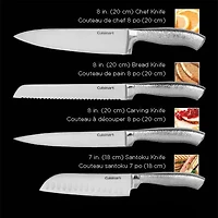 Cuisinart Elite Pro German Stainless Steel Knife Block Set, 15 Pieces