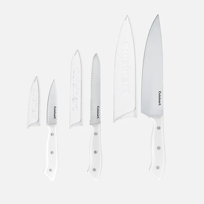 Cuisinart Classic 3-Piece Triple-Rivet Knife Set with Blade Guards