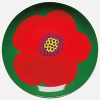 Poppy Assorted Appetizer Plates, Set of 4