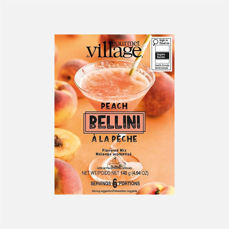 Gourmet du Village Mélange à boisson - Bellini à la pêche