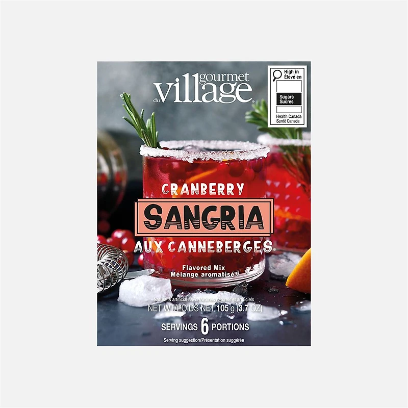 Gourmet du Village Drink Mix - Cranberry Sangria