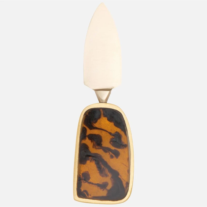 Danica Tortoiseshell Cheese Knives, Set of 3