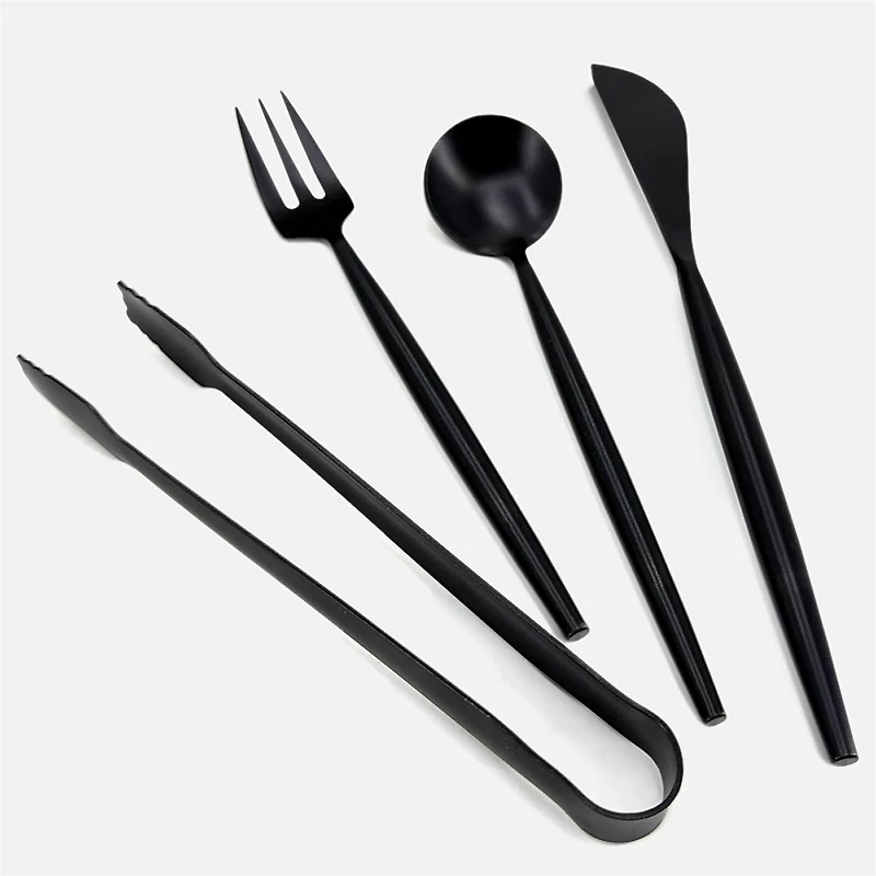 Natural Living Ustensiles à charcuterie, ensemble de 4 