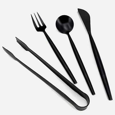 Natural Living Ustensiles à charcuterie, ensemble de 4